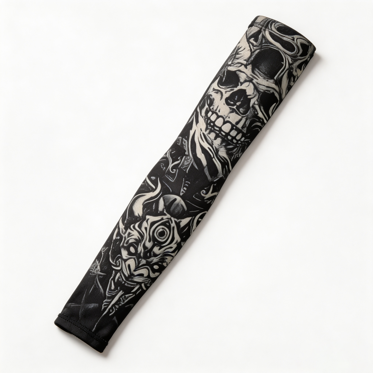 Men Long Summer Tattoo Sleeves Seamless Armguard Sun Protection Cover Outdoor Gloves Driving Ice Silk Women Arm Sleeves