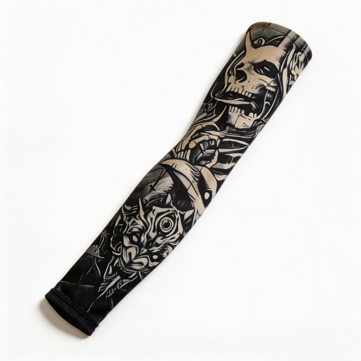 Men Long Summer Tattoo Sleeves Seamless Armguard Sun Protection Cover Outdoor Gloves Driving Ice Silk Women Arm Sleeves