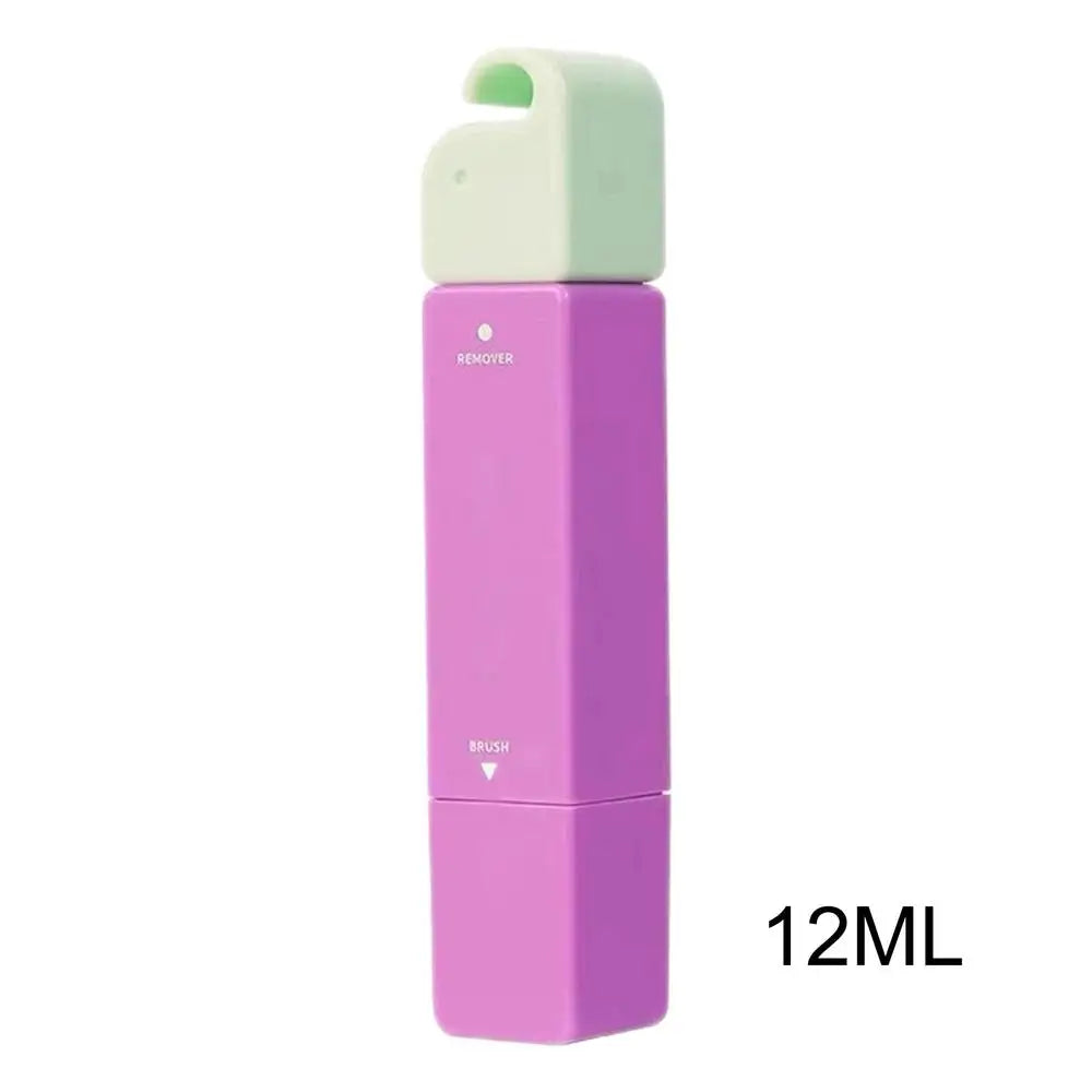 12ML White Clothes Stain Remover Pen Strong Portable Waterless Oil Laundry Stain Removers No Washing Double-Headed Bleach Pen