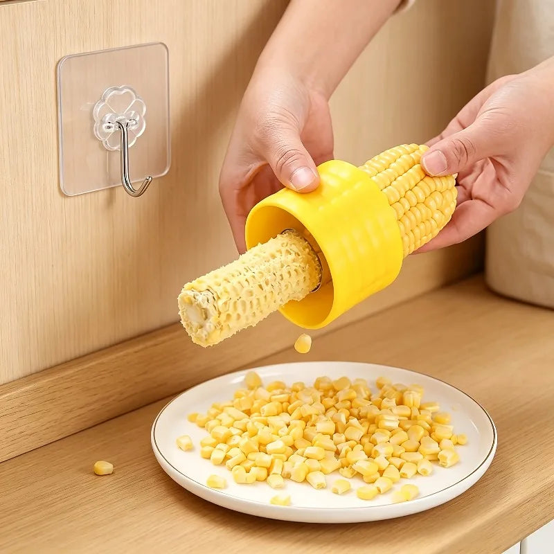 Corn Stripper Peeler Tools Manual Kernel Remover Multifunctional Vegetable Peeling Kitchen Gadget Portable Cooking Accessory Pro