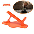 Bed Phone Holder for Side Sleeping, 360° Adjustable Lazy Arm Phone Mount with Anti-Slip Base, Hands-Free Overbed Stand for Watch